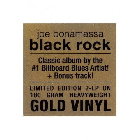 Joe Bonamassa - Black Rock (Solid Gold) (8712725746409) виниловая пластинка - фото 10