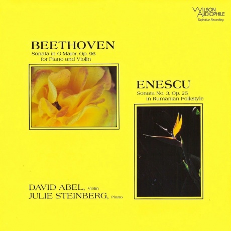 David Abel & Julie Steinberg - Beethoven: Violin Sonata Op.96/ Enescu: Sonata No.3 (0753088831515) (Analogue) виниловая пластинка