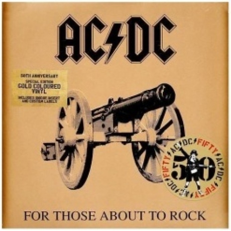 ACDC - For Those About To Rock We Salute You coloured 0196588345913 виниловая пластинка 4644₽
