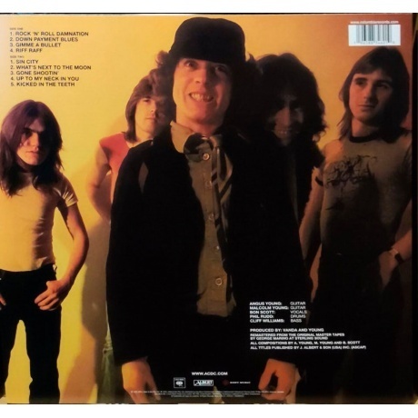 0196588346019, AC/DC, Powerage (coloured) виниловая пластинка - фото 3