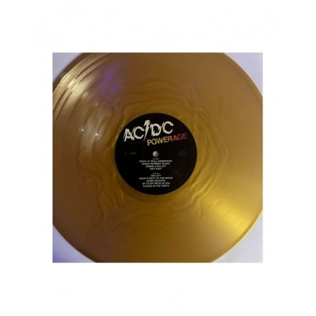0196588346019, AC/DC, Powerage (coloured) виниловая пластинка - фото 6