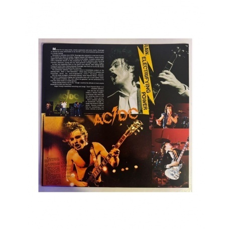 0196588346019, AC/DC, Powerage (coloured) виниловая пластинка - фото 7
