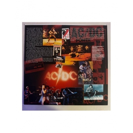 0196588346019, AC/DC, Powerage (coloured) виниловая пластинка - фото 8