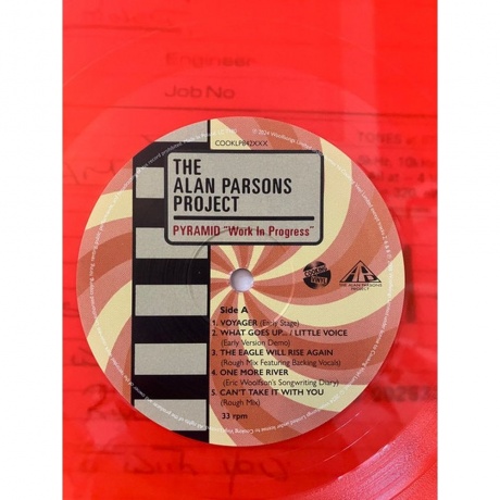 0711297534238, Alan Parsons Project, The, Pyramid Work In Progress (coloured) виниловая пластинка - фото 3