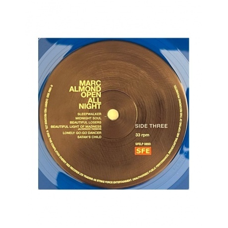 Marc Almond - Open All Night (coloured) (5013929849914) виниловая пластинка - фото 8
