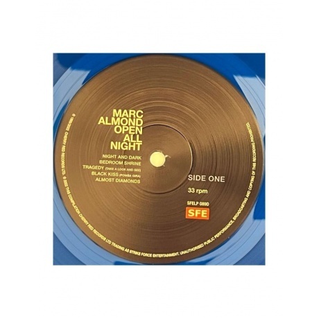Marc Almond - Open All Night (coloured) (5013929849914) виниловая пластинка - фото 10