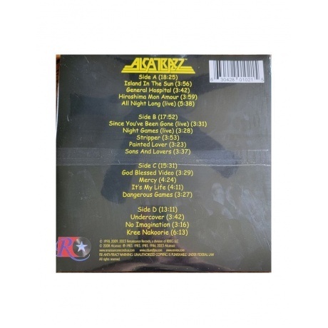 Alcatrazz - The Very Best Of (coloured) (0630428010215) виниловая пластинка - фото 2