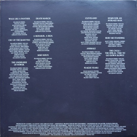 Algiers - The Underside Of Power (0744861111719) виниловая пластинка - фото 6