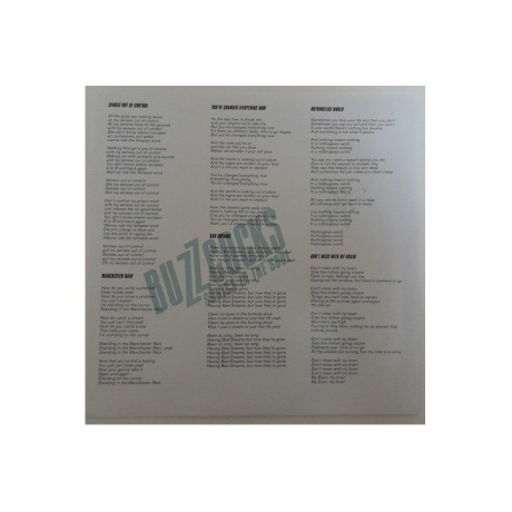 Buzzcocks - Sonics In The Soul (5013929185715) виниловая пластинка - фото 4