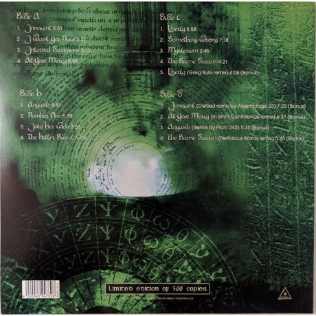 Clan Of Xymox - Notes From The Underground (4260063947896) виниловая пластинка - фото 2