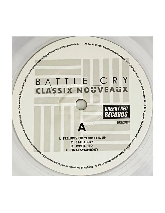 5013929189119, Виниловая пластинка Classix Nouveaux, Battle Cry (coloured) - фото 3