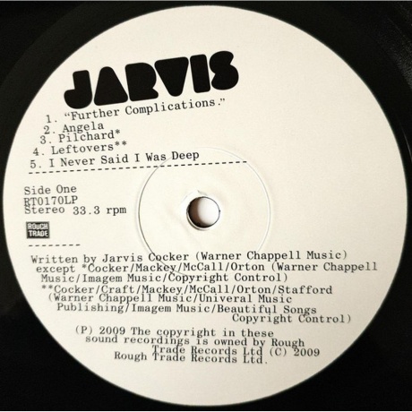 Jarvis Cocker - Further Complications (0191402017014) виниловая пластинка - фото 3
