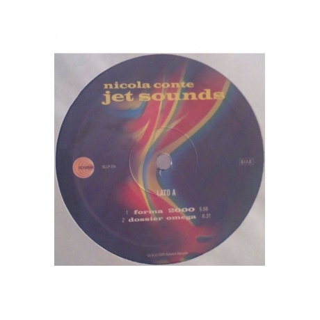 8018344113142, Виниловая пластинка Conte, Nicola, Jet Sounds - фото 3