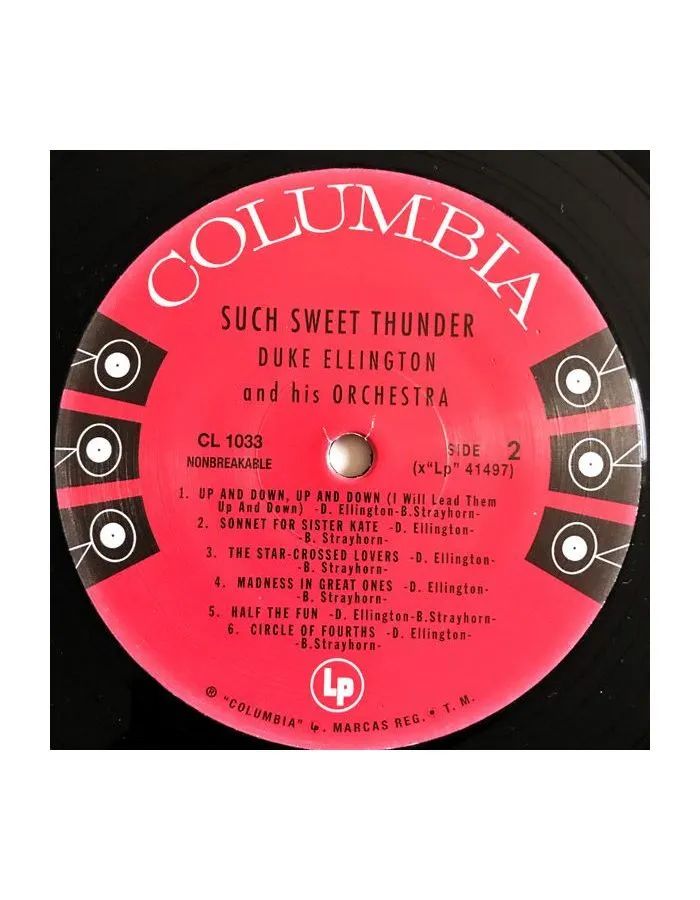 5060149621301, Виниловая пластинка Ellington, Duke, Such Sweet Thunder (Analogue) - фото 4