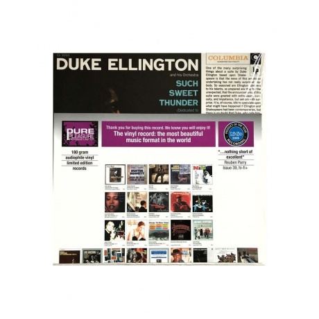 5060149621301, Виниловая пластинка Ellington, Duke, Such Sweet Thunder (Analogue) - фото 7
