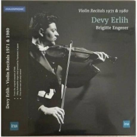 Devy Erlih & Brigitte Engerer - Violin Recitals 1971 & 1980 (880...