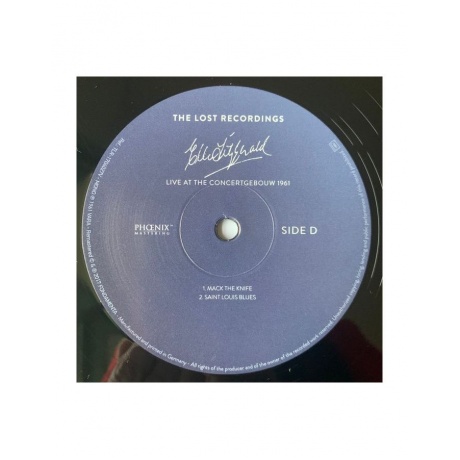 3516628374418, Виниловая пластинка Fitzgerald, Ella, Live At The Concertgebouw 1961 (Analogue) - фото 8
