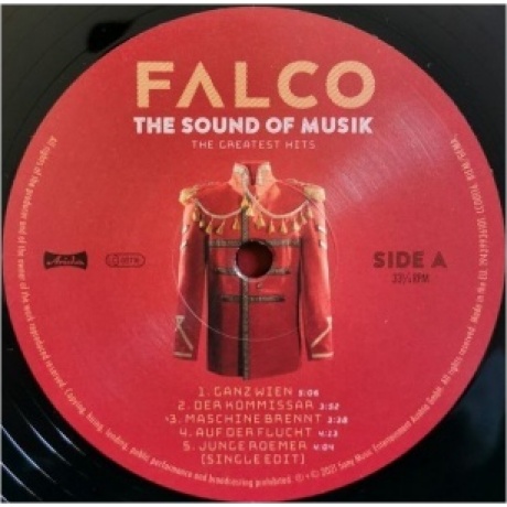 Falco - The Sound Of Musik: The Greatest Hits (0194399361016) виниловая пластинка - фото 5