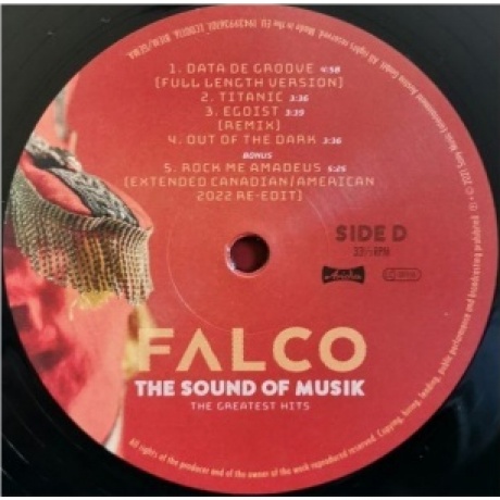 Falco - The Sound Of Musik: The Greatest Hits (0194399361016) виниловая пластинка - фото 8