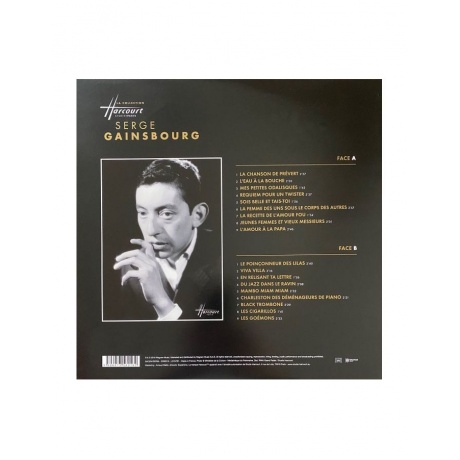 3596973560162, Виниловая пластинка Gainsbourg, Serge, La Collection Harcourt (coloured) - фото 2