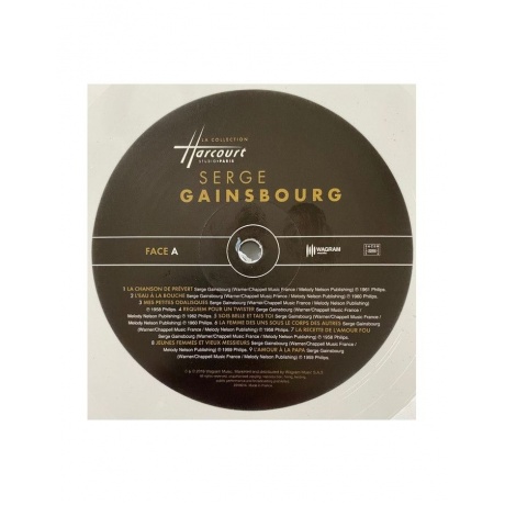 3596973560162, Виниловая пластинка Gainsbourg, Serge, La Collection Harcourt (coloured) - фото 3