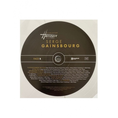 3596973560162, Виниловая пластинка Gainsbourg, Serge, La Collection Harcourt (coloured) - фото 4
