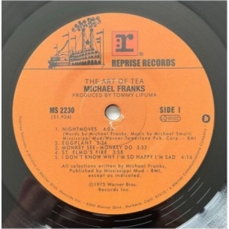 Michael Franks - The Art Of Tea (Analogue) (4260019716101) виниловая пластинка - фото 3
