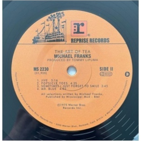 Michael Franks - The Art Of Tea (Analogue) (4260019716101) виниловая пластинка - фото 4