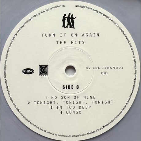 Genesis - Turn It On Again - The Hits (25th Anniversary) (0603497826544) виниловая пластинка - фото 5
