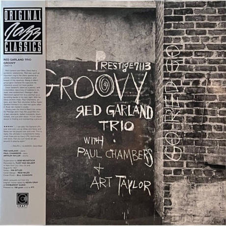 

Red Garland - Groovy (Analogue, Original Jazz Classics) (0888072555587) виниловая пластинка