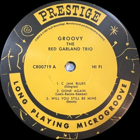Red Garland - Groovy (Analogue, Original Jazz Classics) (0888072555587) виниловая пластинка - фото 3