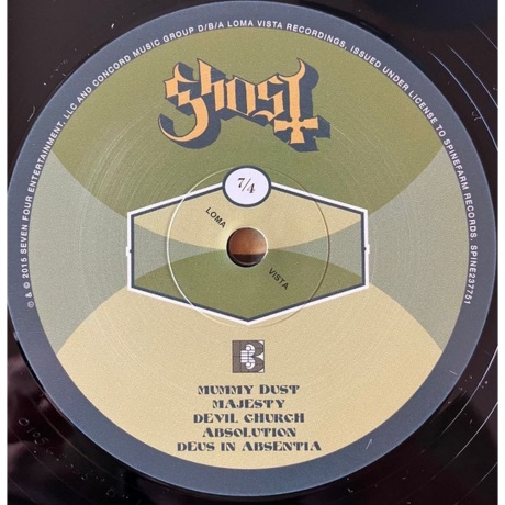 Ghost - Meliora (0888072377516) виниловая пластинка - фото 4