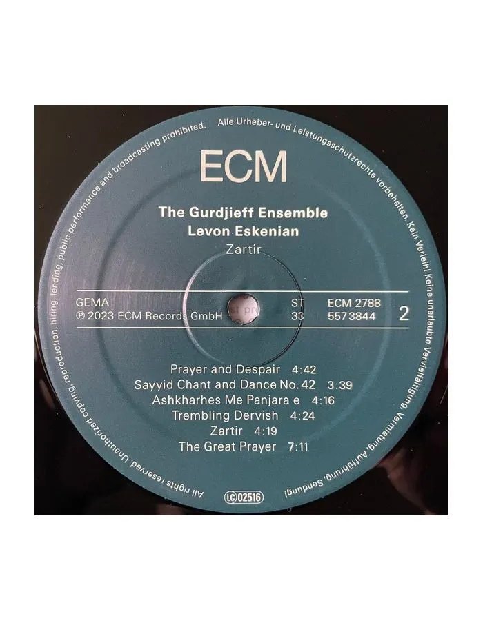0602455738448, Виниловая пластинка Gurdjieff Ensemble, The; Eskenian, Levon, Zartir - фото 4
