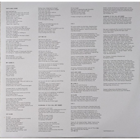 Haim - Days Are Gone (0602537524440) виниловая пластинка - фото 10