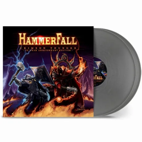 4065629692674, HammerFall, Crimson Thunder (coloured) виниловая ...