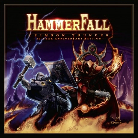 HammerFall - Crimson Thunder (coloured) (4065629692674) винилова...