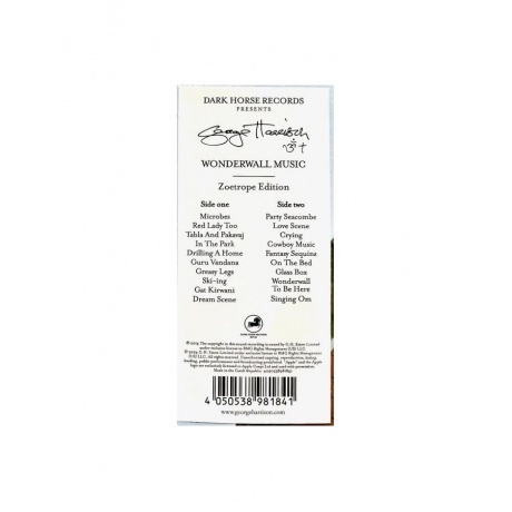 George Harrison - Wonderwall Music (zoetrope picture) (4050538981841) виниловая пластинка - фото 12