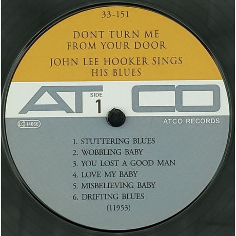 John Lee Hooker - Don't Turn Me From Your Door (Analogue) (4260019716057) виниловая пластинка - фото 2