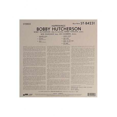 0602458320282, Виниловая пластинка Hutcherson, Bobby, Happenings - фото 2