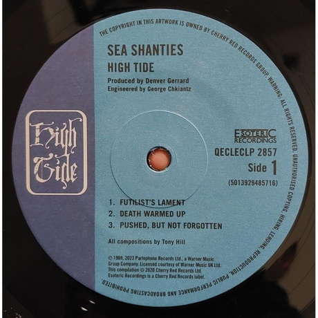 High Tide - Sea Shanties (5013929485716) виниловая пластинка - фото 3