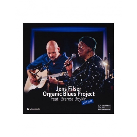 Jens Filser Organic Blues Project - Jens Filser Organic Blues Project Feat. Brenda Boykin (Audiophile Edition) (4250701330500) виниловая пластинка