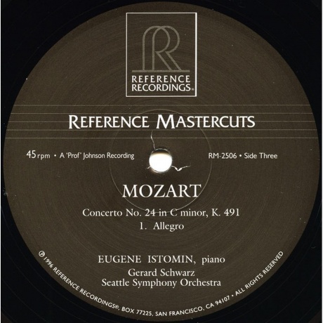 Eugene Istomin - Mozart: Piano Concertos No.21 &amp; 24 (Analogue) (0030911250614) виниловая пластинка - фото 4