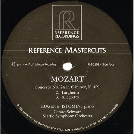 Eugene Istomin - Mozart: Piano Concertos No.21 &amp; 24 (Analogue) (0030911250614) виниловая пластинка - фото 5