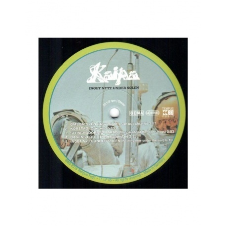Kaipa - Inget Nytt Under Solen (0886922805653) виниловая пластинка - фото 7