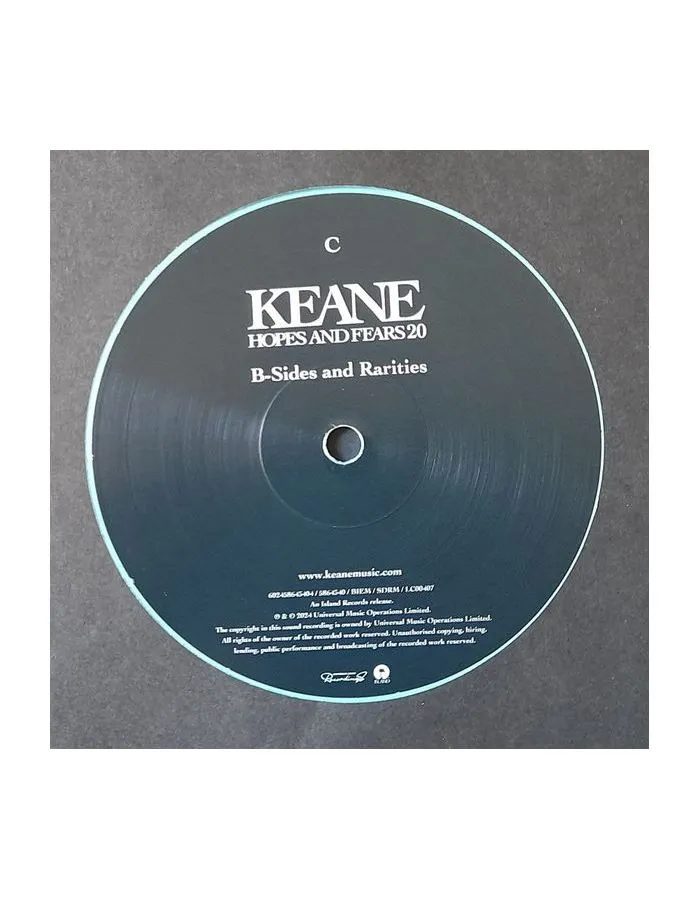 0602458643374, Виниловая пластинка Keane, Hopes And Fears - deluxe (coloured) - фото 14