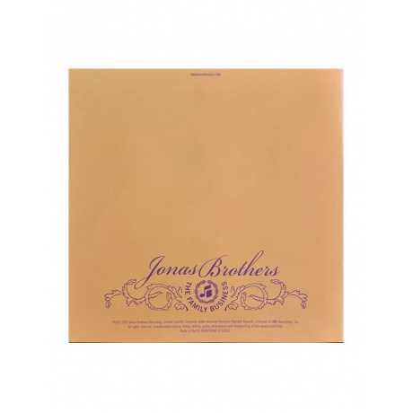 0602458468700, Виниловая пластинка Jonas Brothers, Family Business (coloured) - фото 4