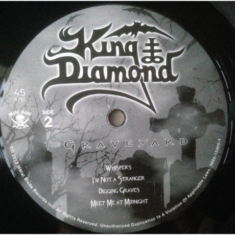 King Diamond - The Graveyard (0039841540512) виниловая пластинка - фото 4