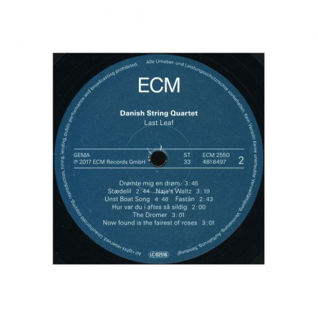 0028948164974, Виниловая пластинка Danish String Quartet, The, Last Leaf - фото 4