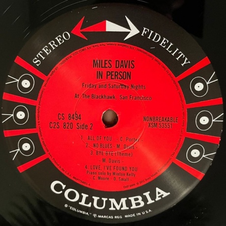 Miles Davis - In Person At The Blackhawk (Analogue) (0856276002732) виниловая пластинка - фото 3