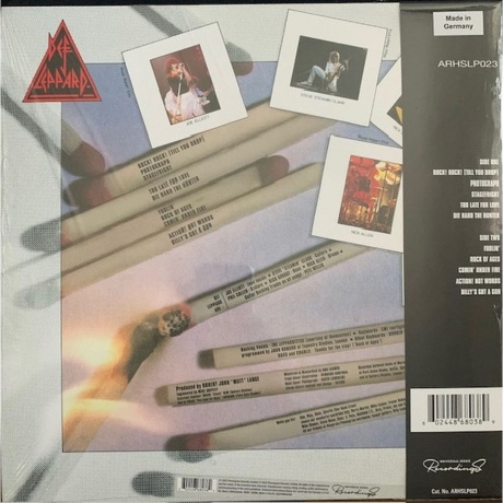 Def Leppard - Pyromania (Half Speed) (0602448680389) виниловая пластинка - фото 2